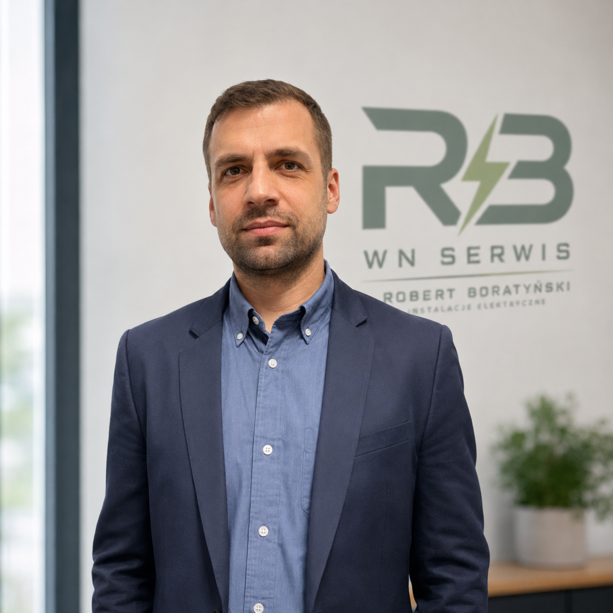 Robert Boratyński — właściciel WN SERWIS, elektryk z uprawnieniami SEP