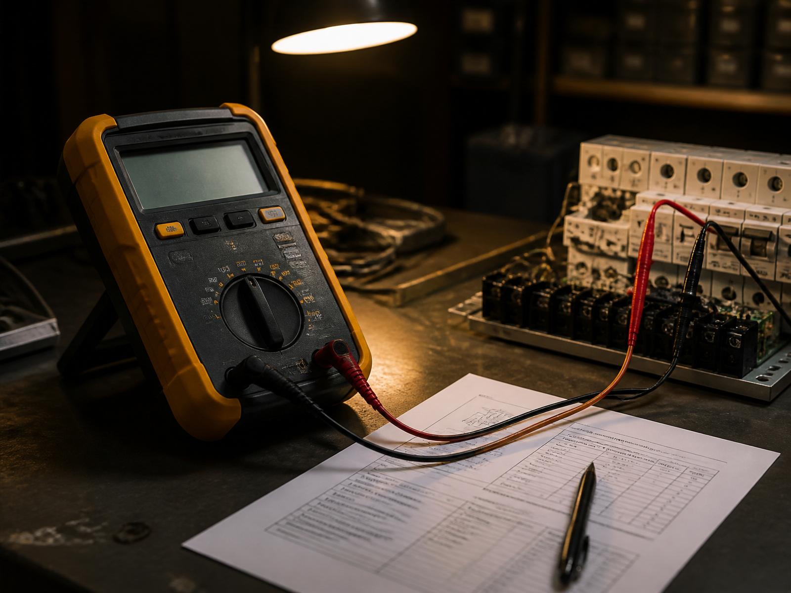 Pomiary elektryczne i protokoły